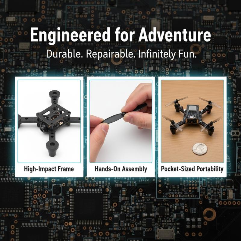 E1 ESP32 Open‑Source Mini Dron - Drone Kit Parts Included 评论和价格